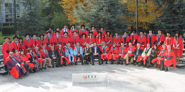 Chemistry Postgraduate Conferrings - Autumn 2018