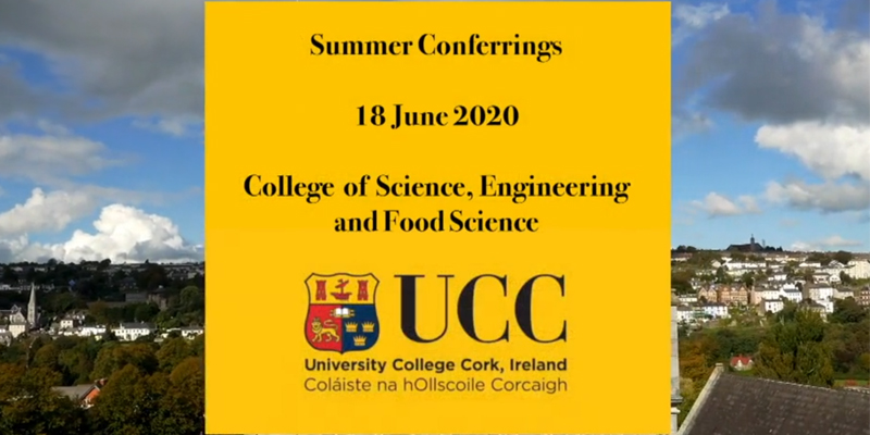 Postgraduate Conferrings - Summer 2020