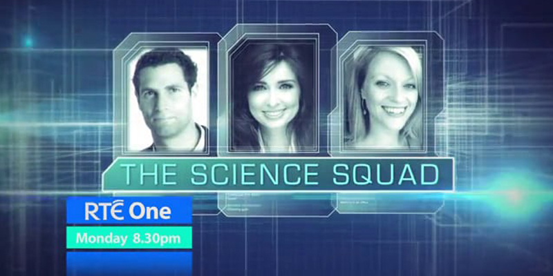 Former UCC Chemistry PhD student on RTÉ's Science Squad