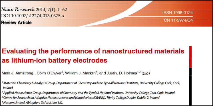 Top Paper prize for 2014 Awarded to MCAG