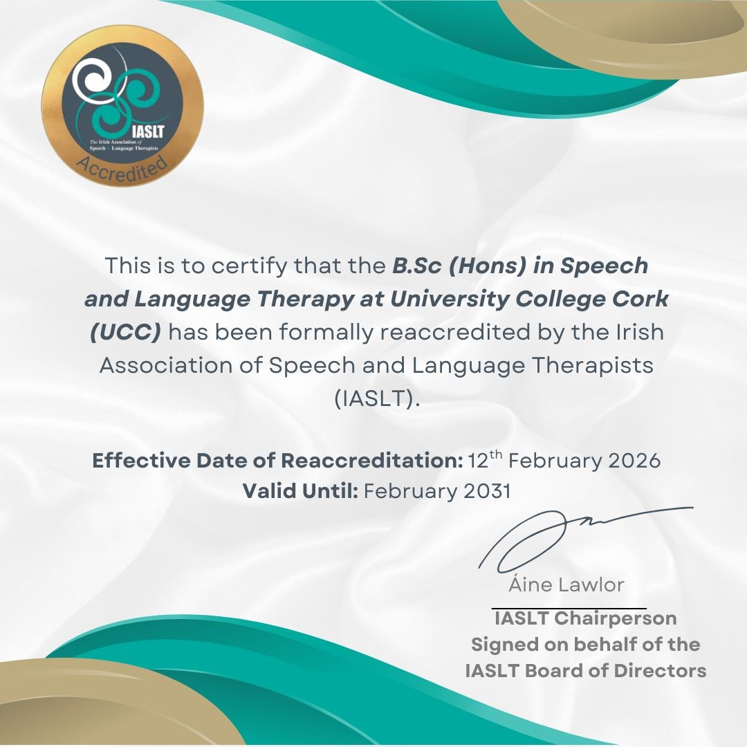 Accreditation certificate by IASLT
