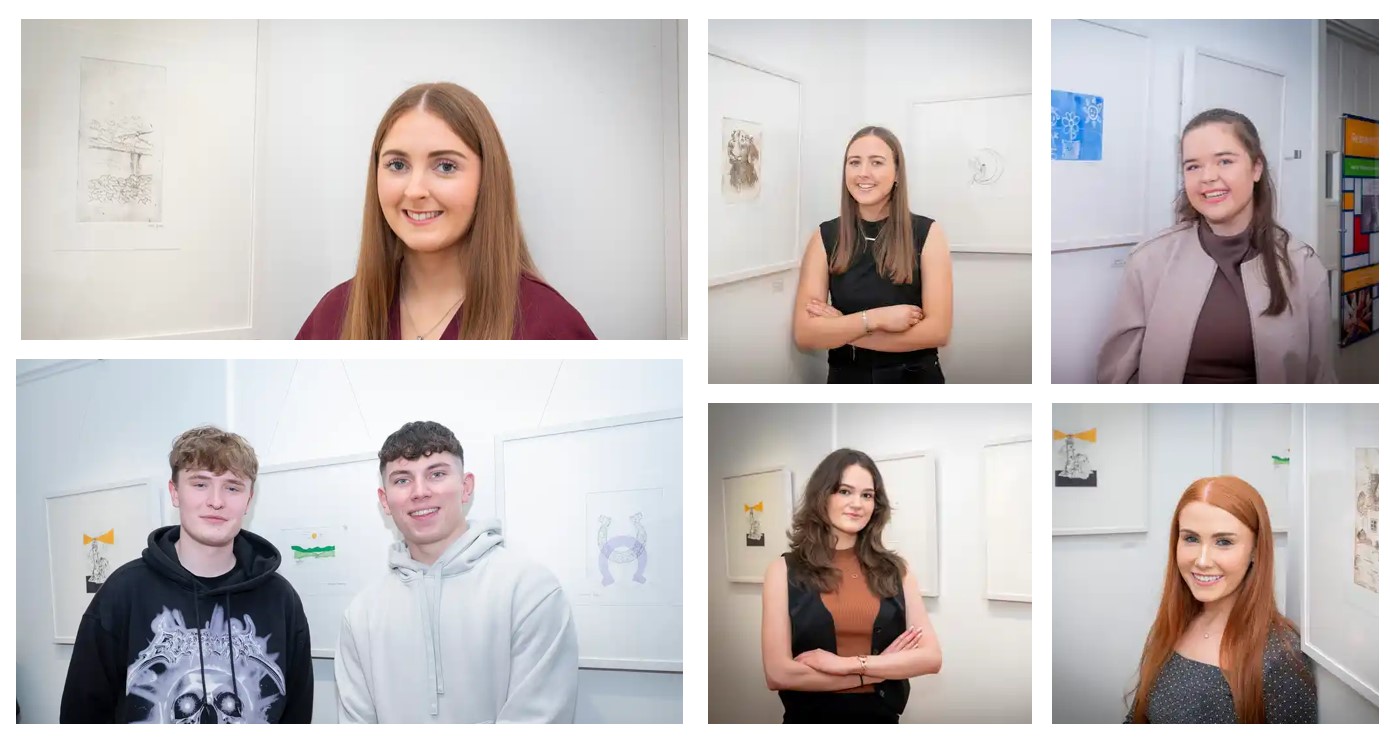 What Matters Most collage of images of students