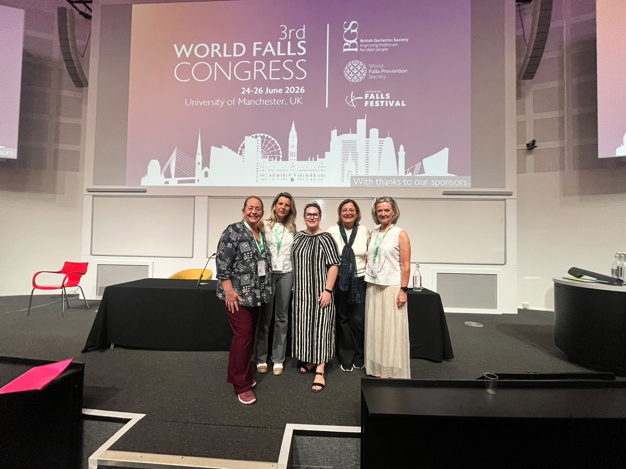 Presenting FaME Ireland findings at the 3rd World Falls Congress