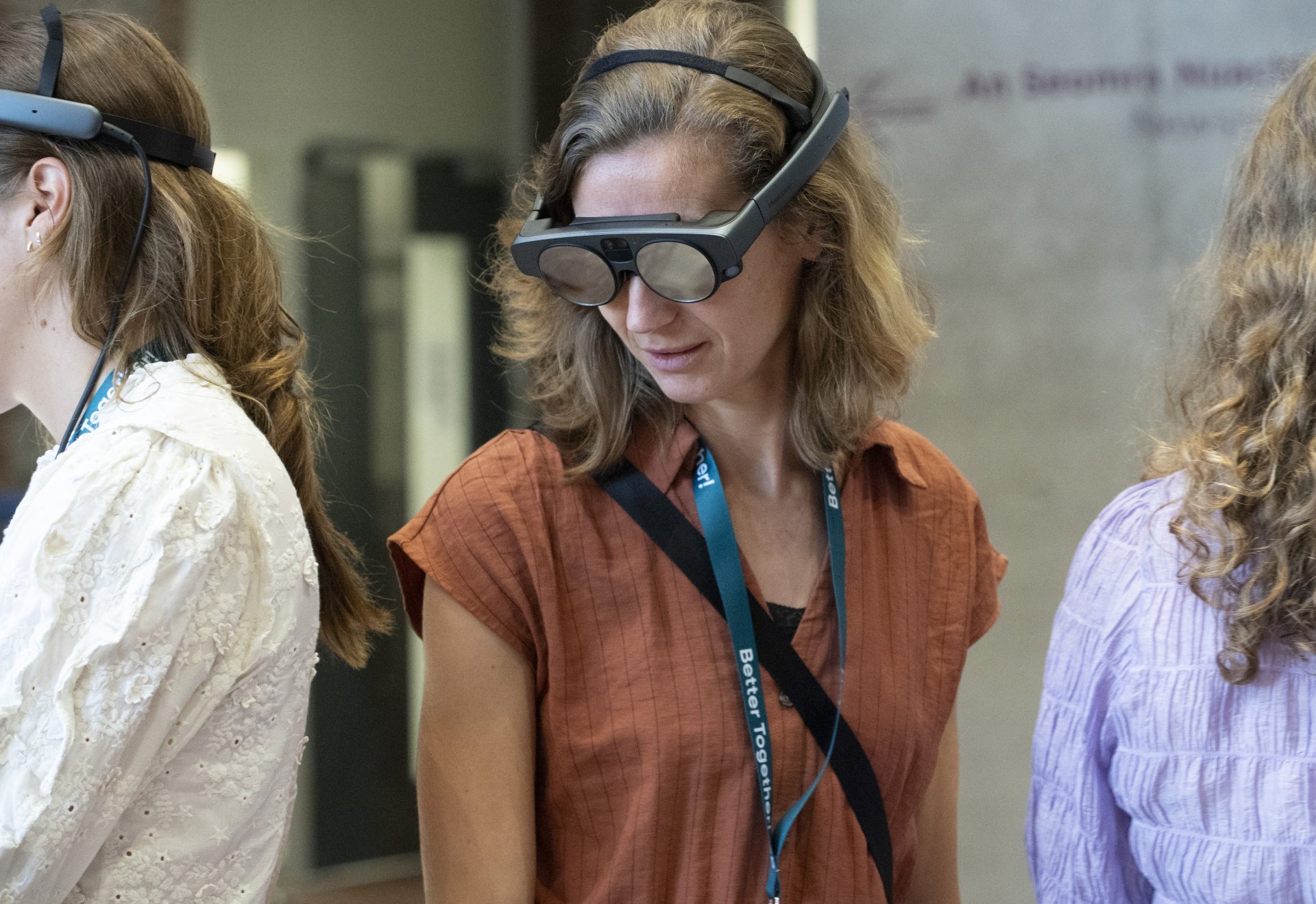 Woman with VR Headset 2 Woman with VR Headset 2