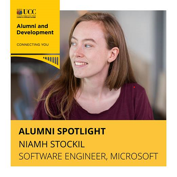 Alumni Spotlight - NIamh Stockil, Software Engineer