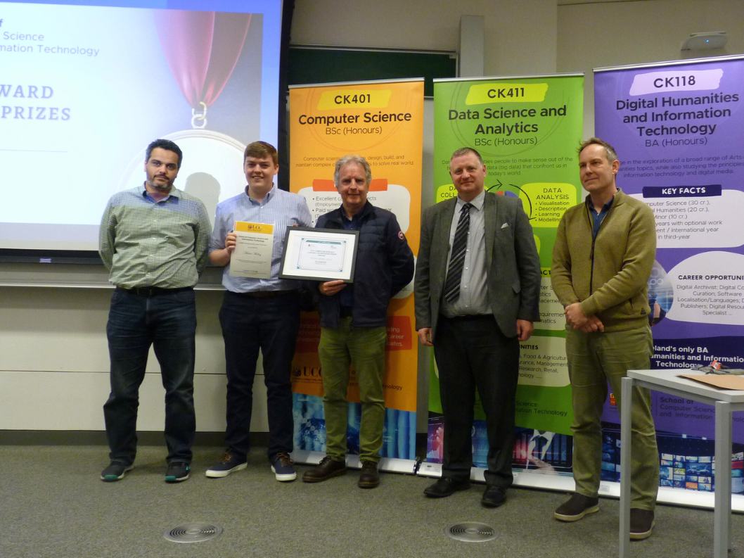 FYP CorkBIC Entrepreneurship Third Prize