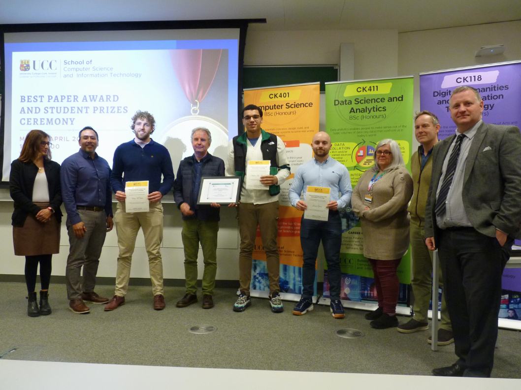 FYP CorkBIC Entrepreneurship Prize Winners - First Place