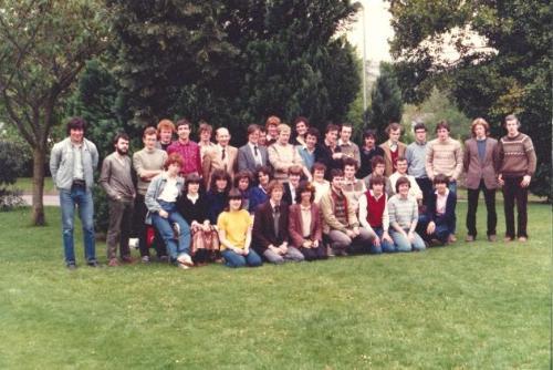 First Computer Science Degree Class (1979-1982)