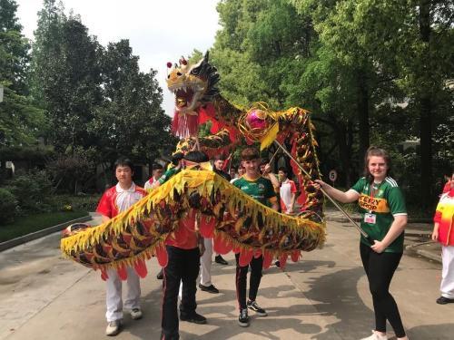 Students Have a Ball at Confucius Institute Easter Camp