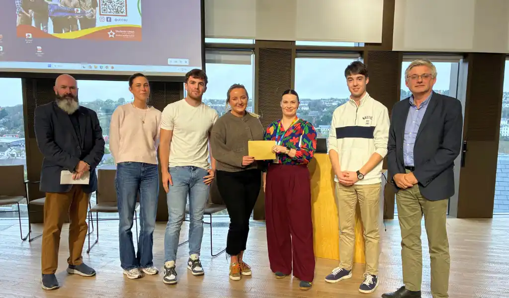 Business Students at UCC&rsquo;s Business School demonstrate their Creative Technology Designs 