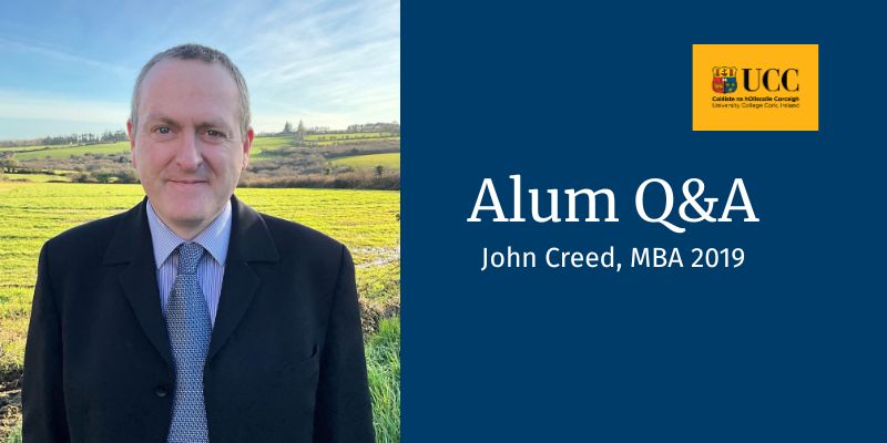 Alum Q&A John Creed, MBA 2019 - Innovation & Impact 