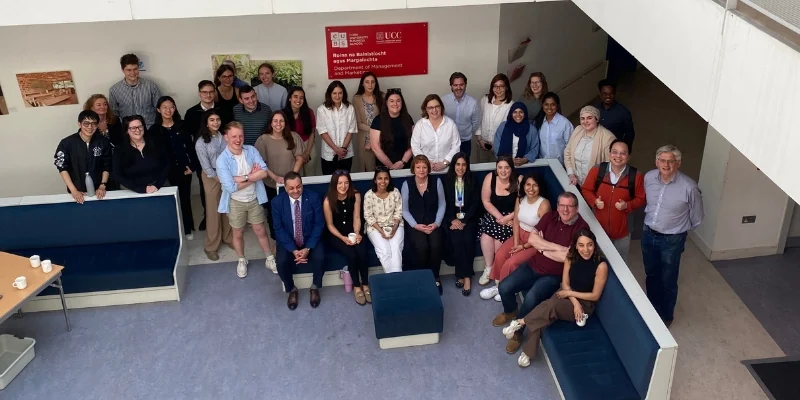 Image of students smiling for a photo