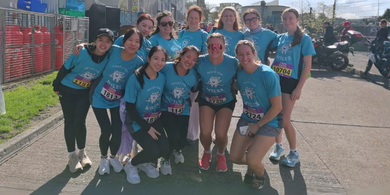 CUDSH Students and Staff at the 44th Annual Echo Women\'s Mini-Marathon
