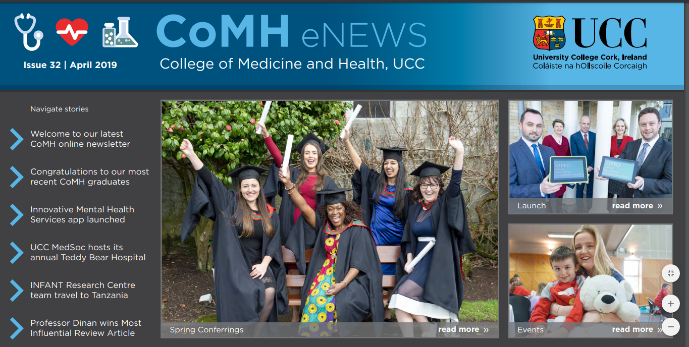 College of Medicine & Health Newsletter April 2019 