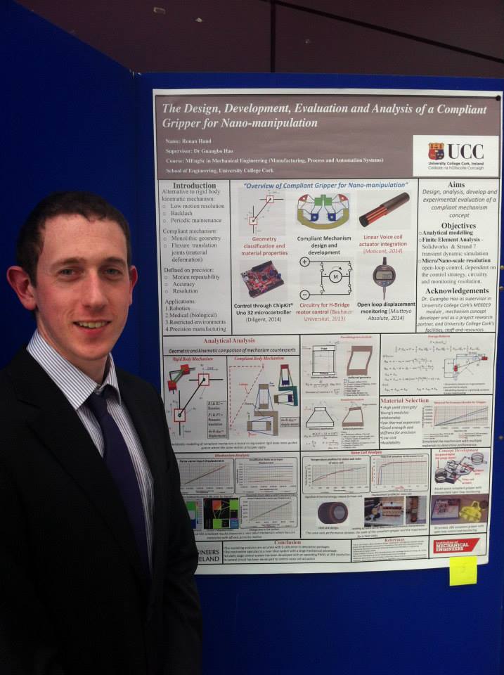 CKR27 student shortlisted for 2014 IMechE EI YES Poster competition