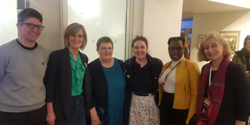 Staff from the School of Public Health and the Cystic Fibrosis Unit in CUH 