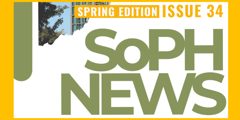 Welcome to the latest edition of SoPH News!
