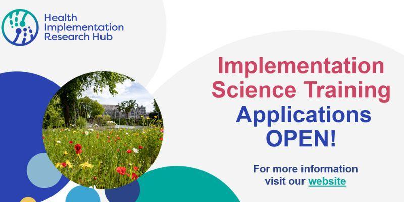 Our Implementation Science Course is open for applications!
