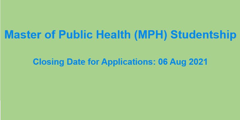 Master of Public Health (MPH) Studentship
