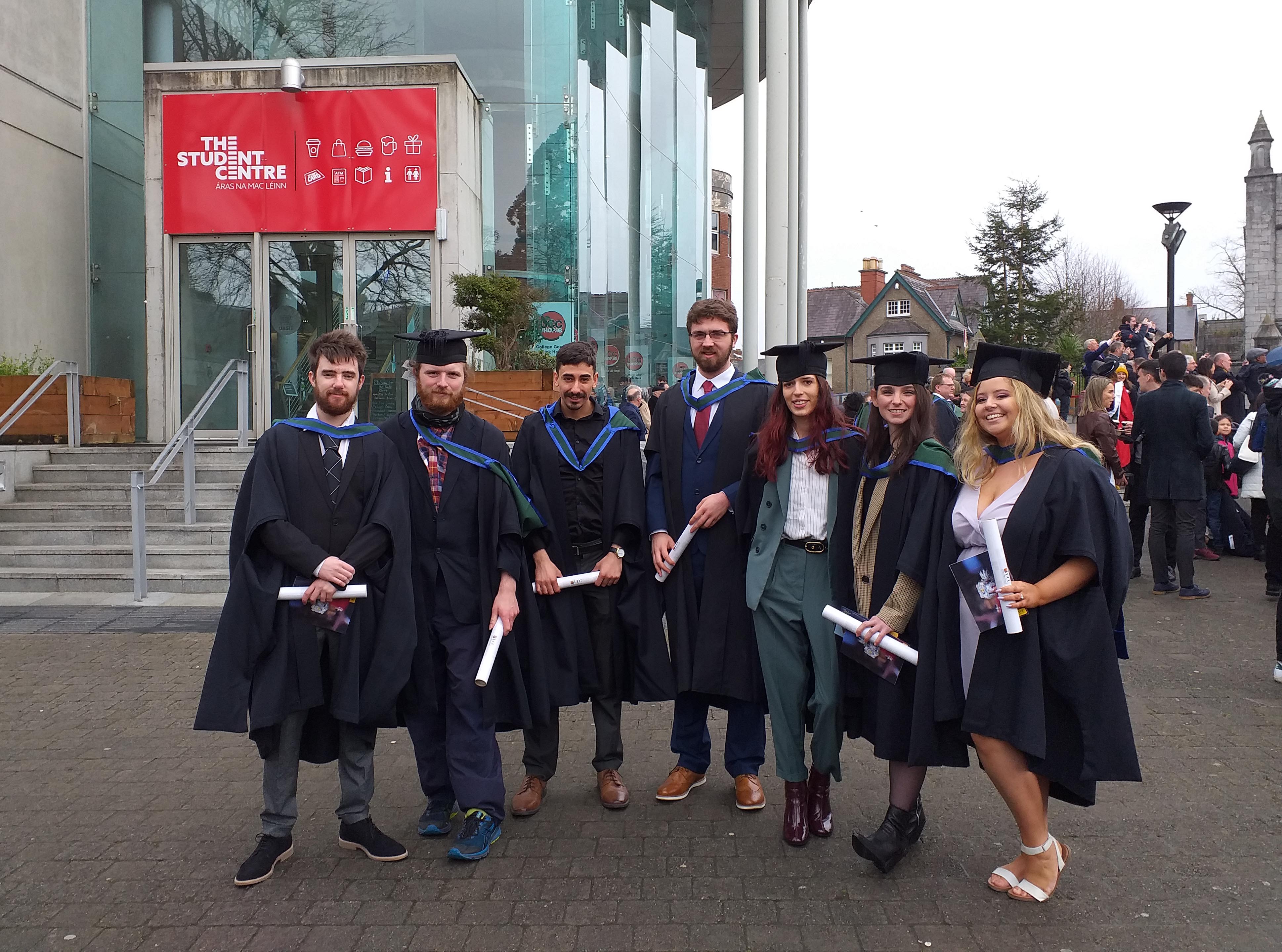 MA in Film and Screen Media students graduate!  