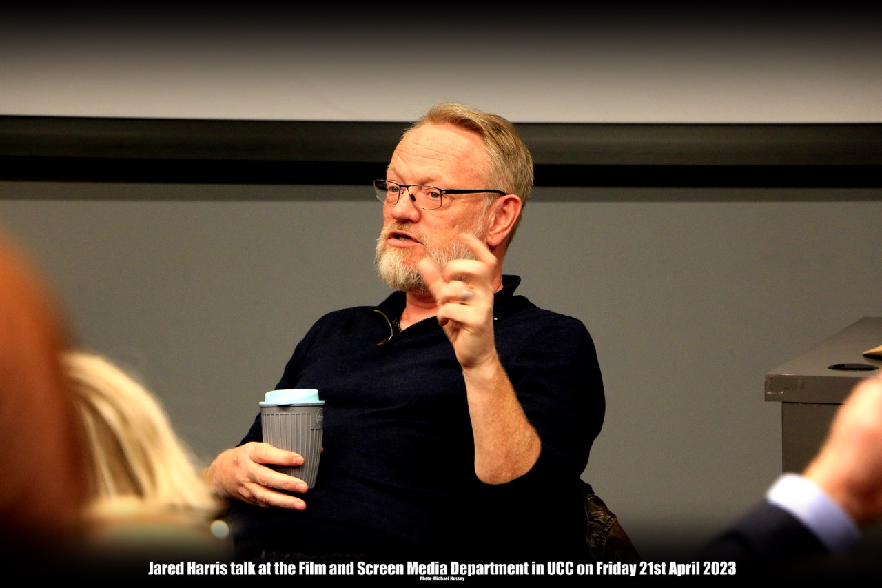 Jared Harris visits students of the Department of Film & Screen Media