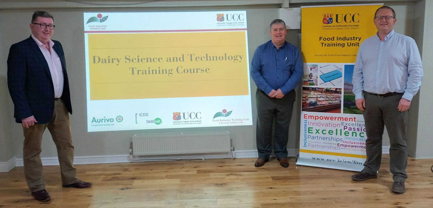 Aurivo have partnered with University College Cork (UCC) for their Dairy Science and Technology training requirements