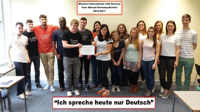 Ich spreche heute nur Deutsch