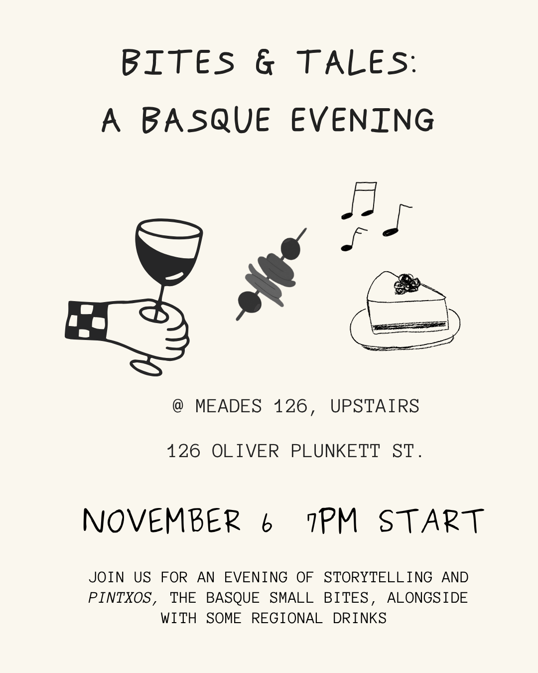 Bites and Tales: a Basque Night