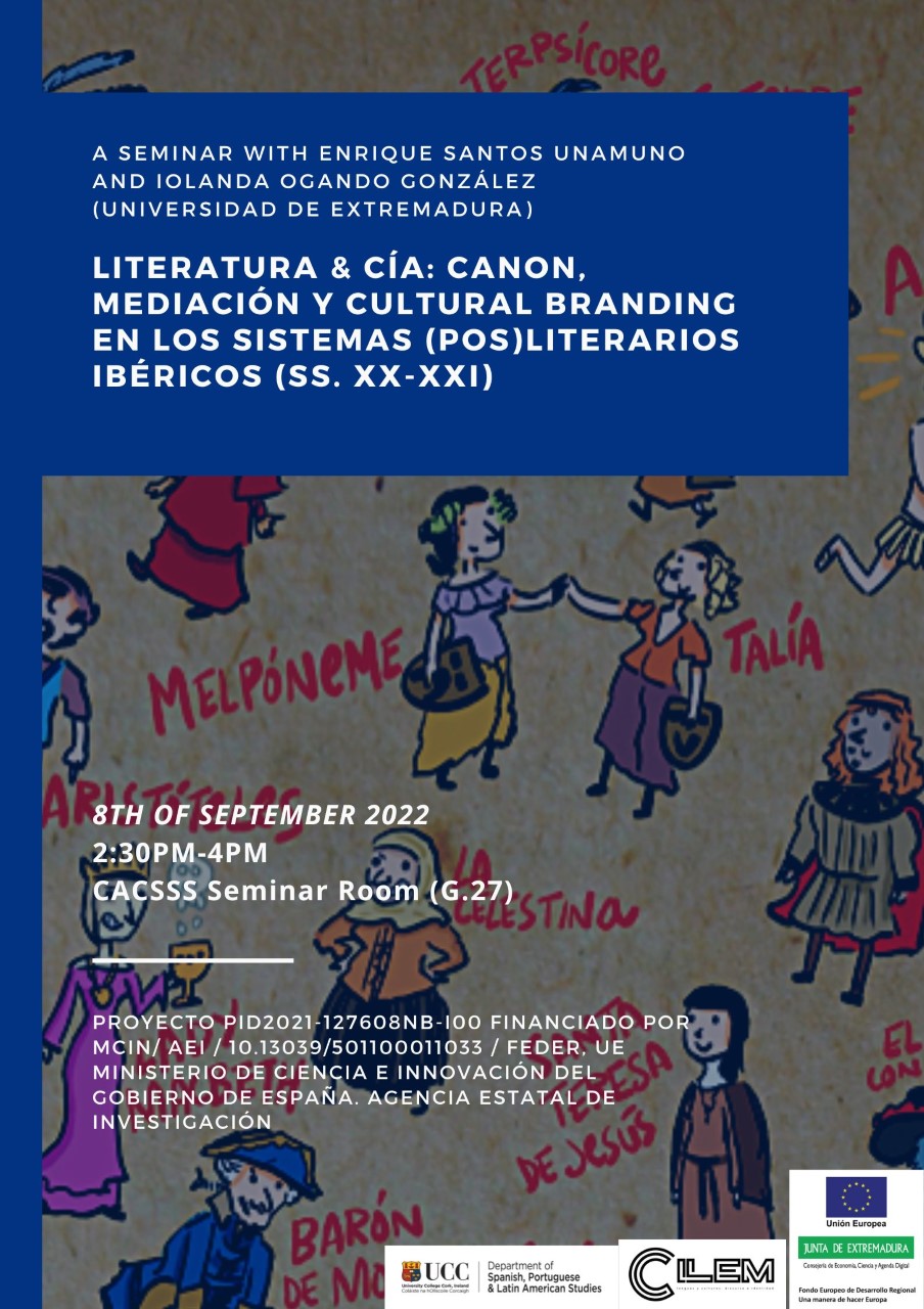Literatura & CÍA: Canon, Mediación y Cultural Branding en los Sistemas (Pos)Literarios Ibéricos (SS. XX-XXI)