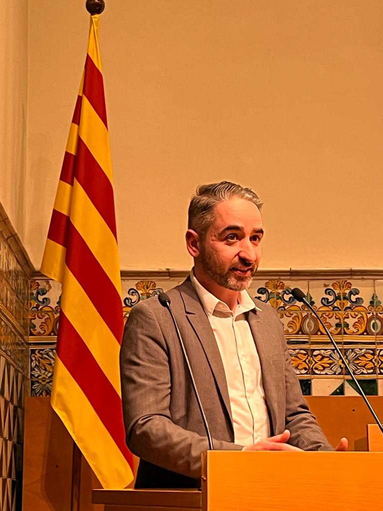 Dr Pedro Nilsson-Fernandez awarded the XXXIV Premi Josep M. Batista i Roca 
