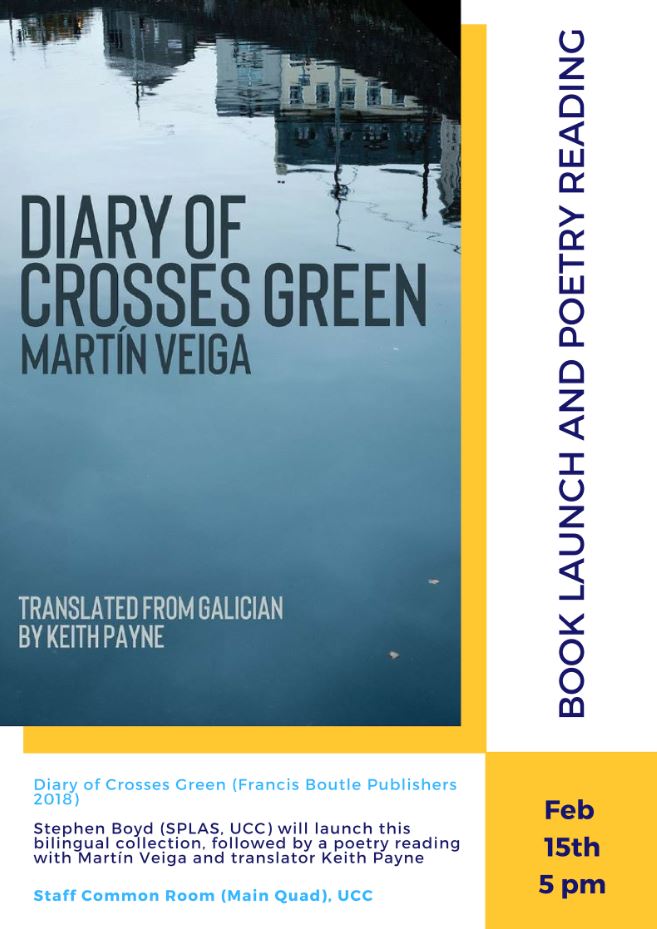 Book Launch – Martín Veiga's Diary of Crosses Green
