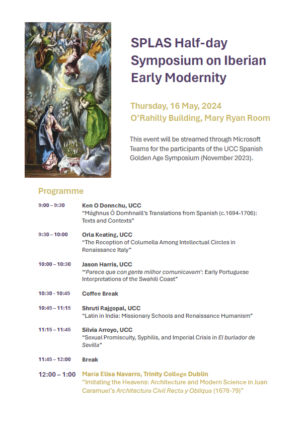 Early Modernity Half Day Symposium