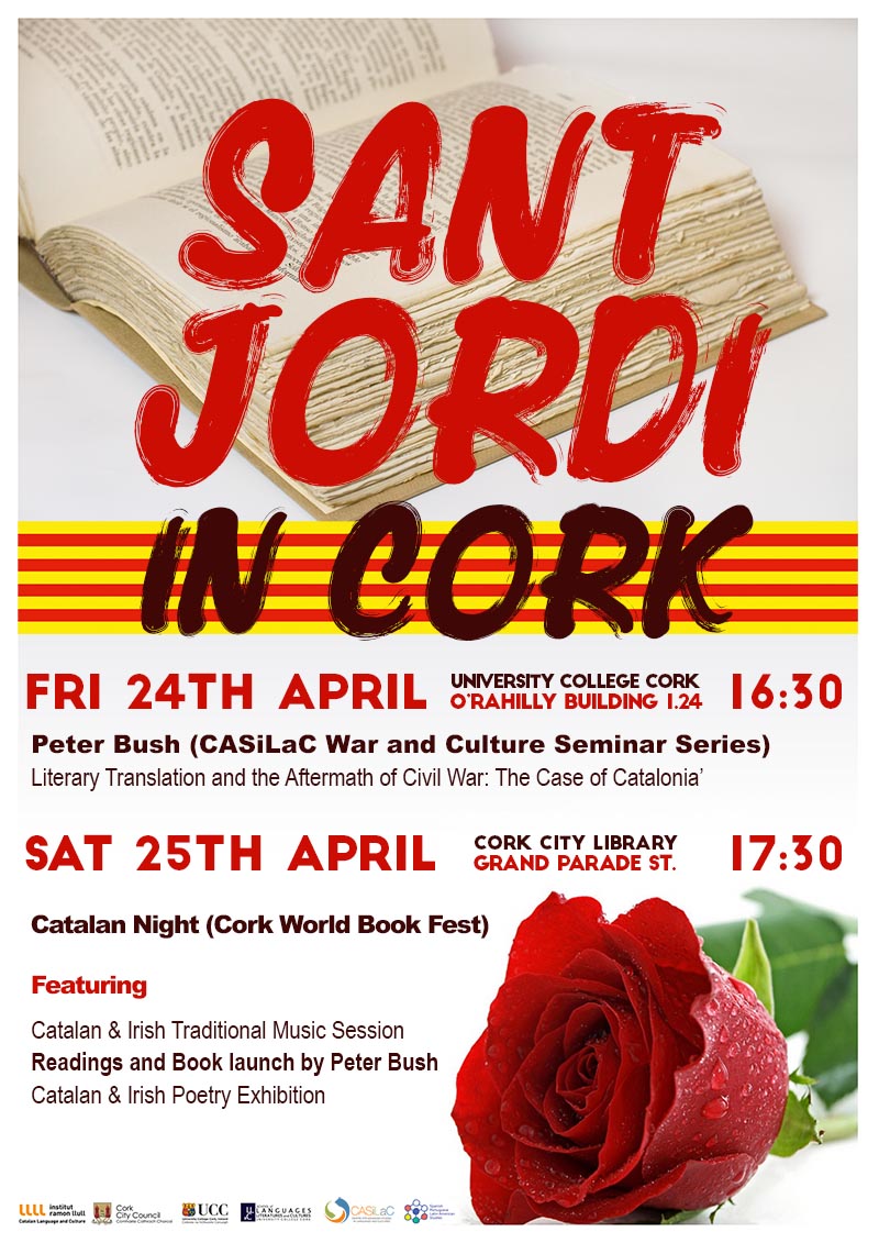 Sant Jordi in Cork 2015