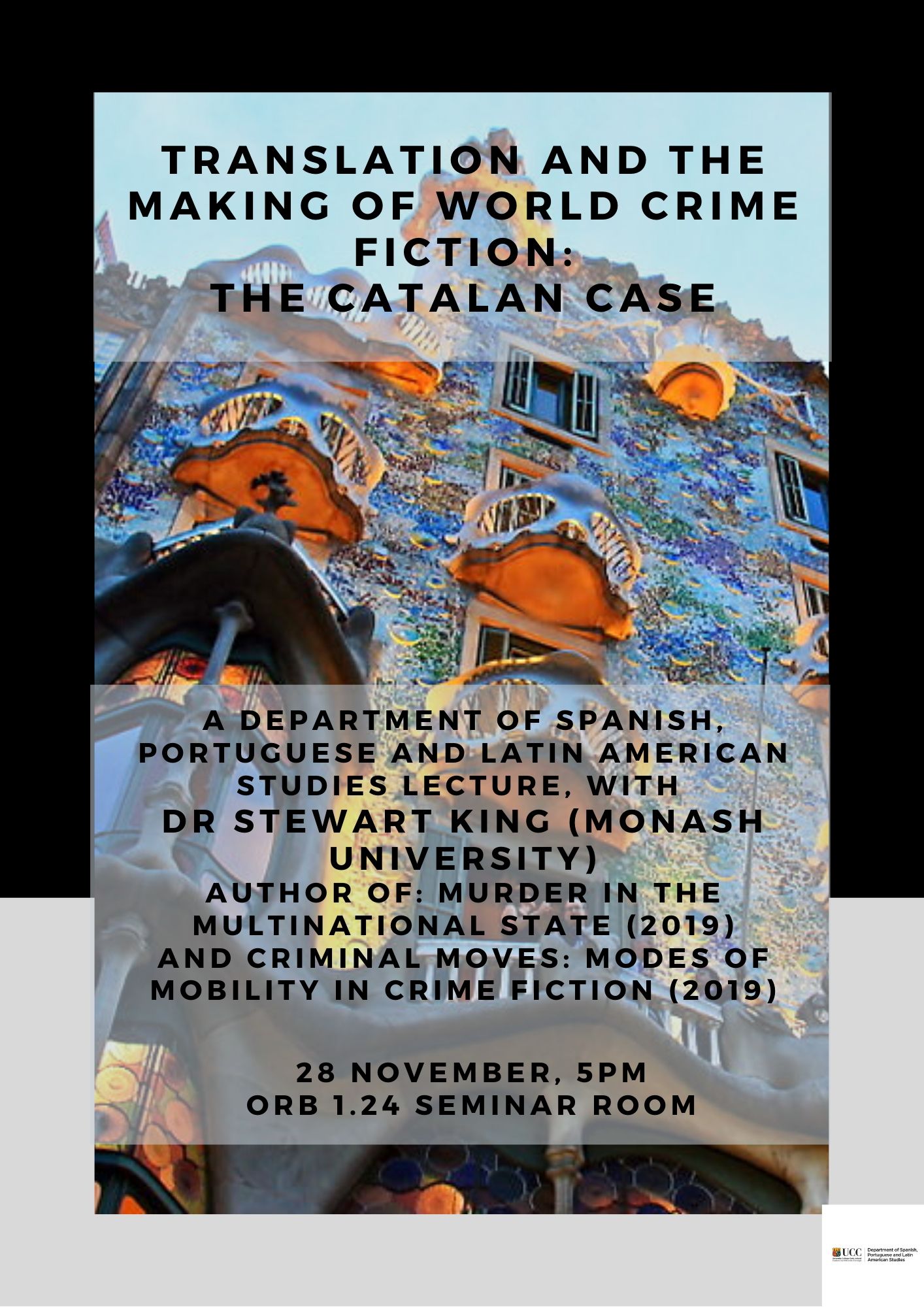 Stewart King: 'Translation and the Making of World Crime Fiction: The Catalan Case.'