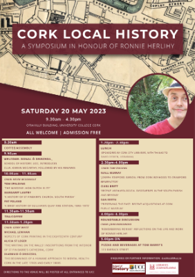 Cork Local History Symposium 20 May 2023