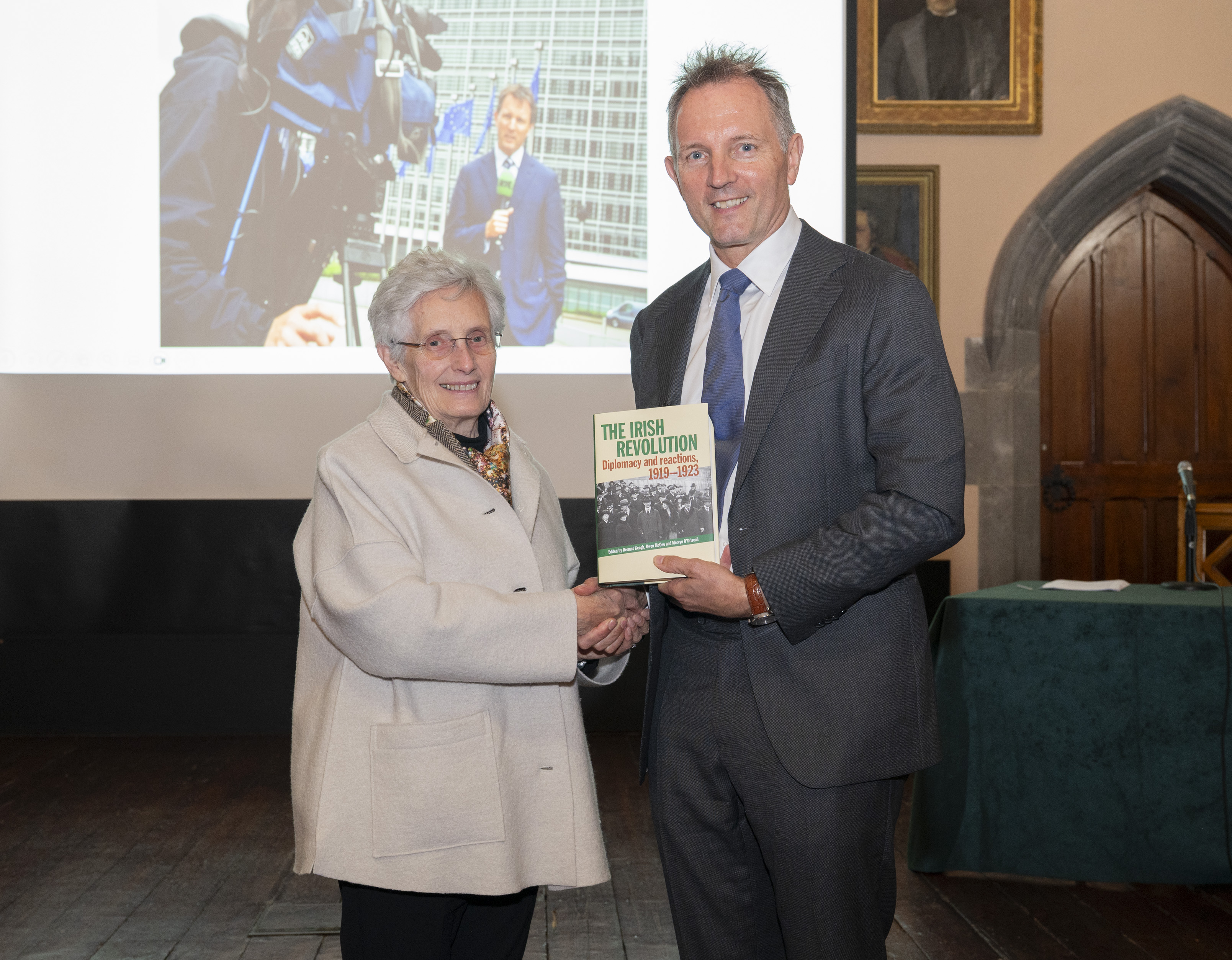 UCC Dermot Keogh Memorial Lecture book presentation