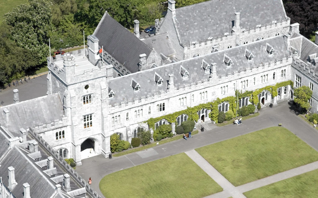 Looking down on the Quadrangle