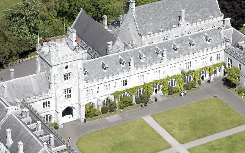 Looking down on the Quadrangle