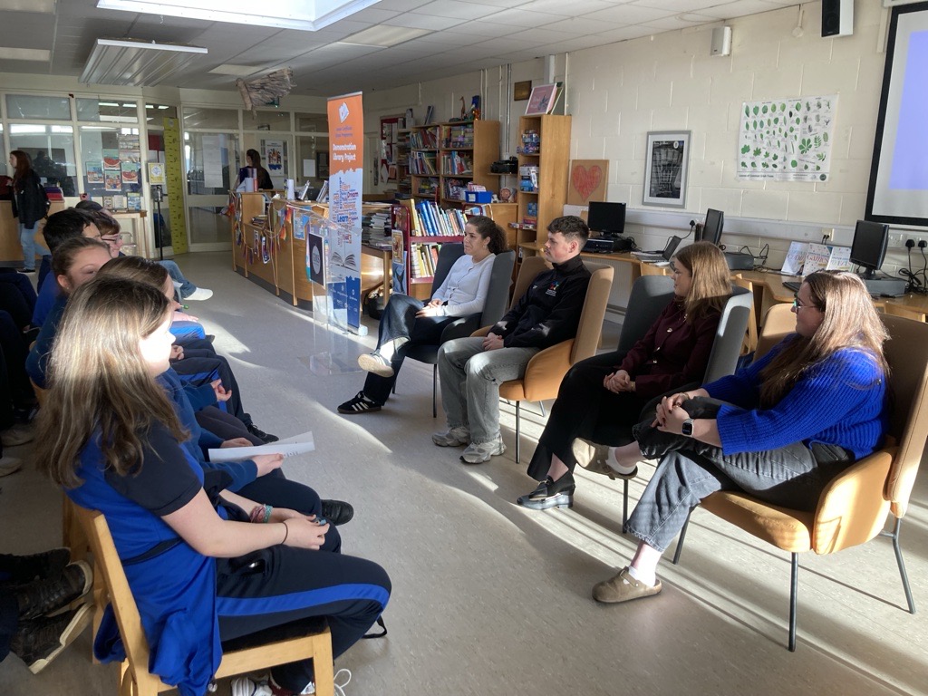 College Awareness Week at Gaelchol&aacute;iste Mhic Shuibhne 