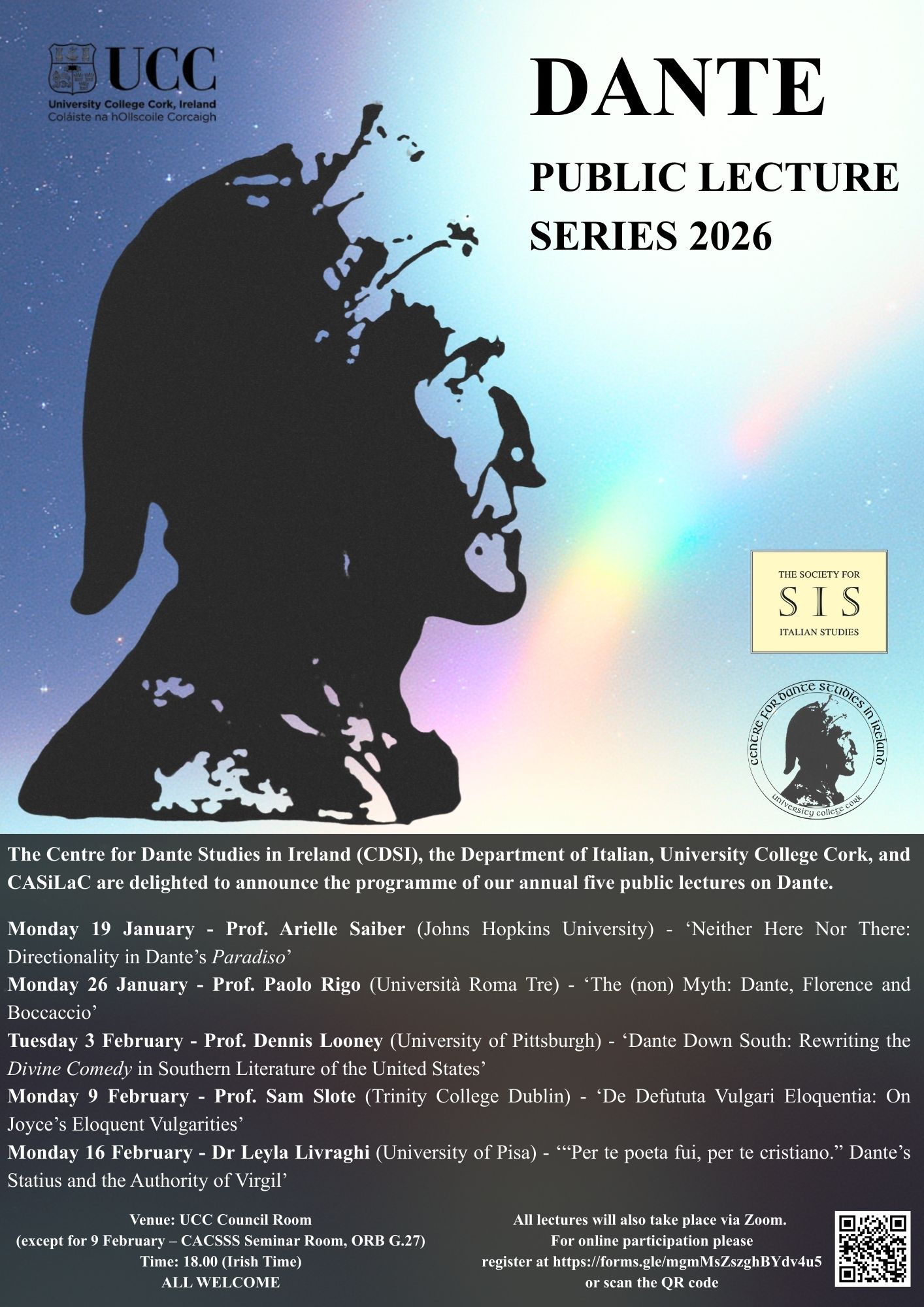 Dante Lecture Series 2026