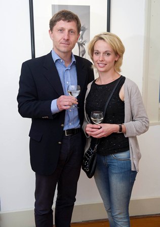 Professor Thomas Walther, Head, Dept. of Pharmacology and Svetlana Shevchenko