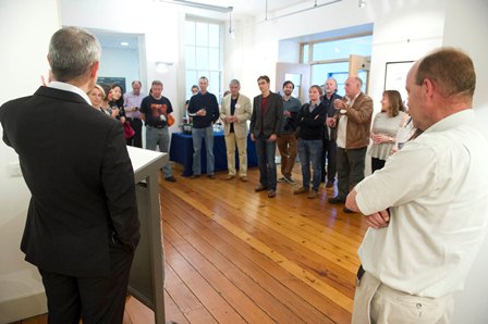 Welcoming guests to the opening - by Professor George Shorten, Dean, School of Medicine