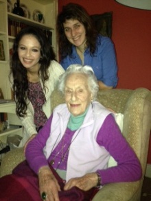 Dr Madoline O' Connell with Amber Shrestha and Áine McLaughlin
