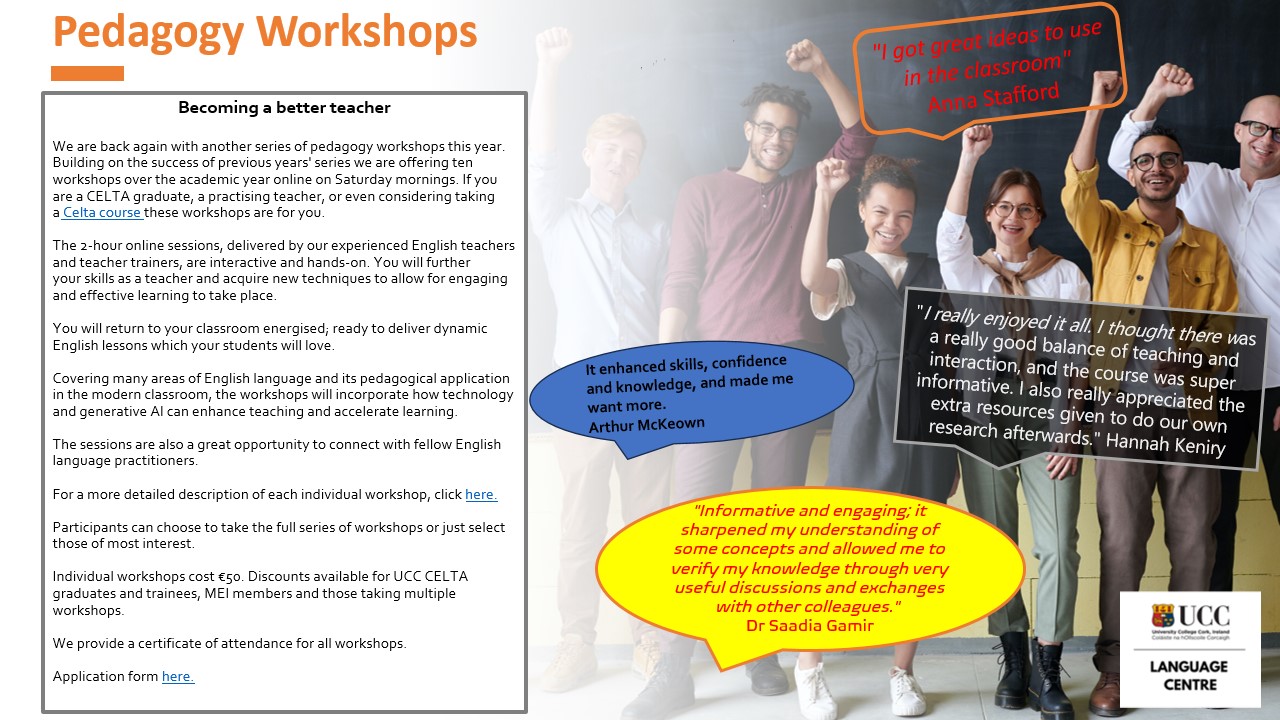 poster pedagogy workshops
