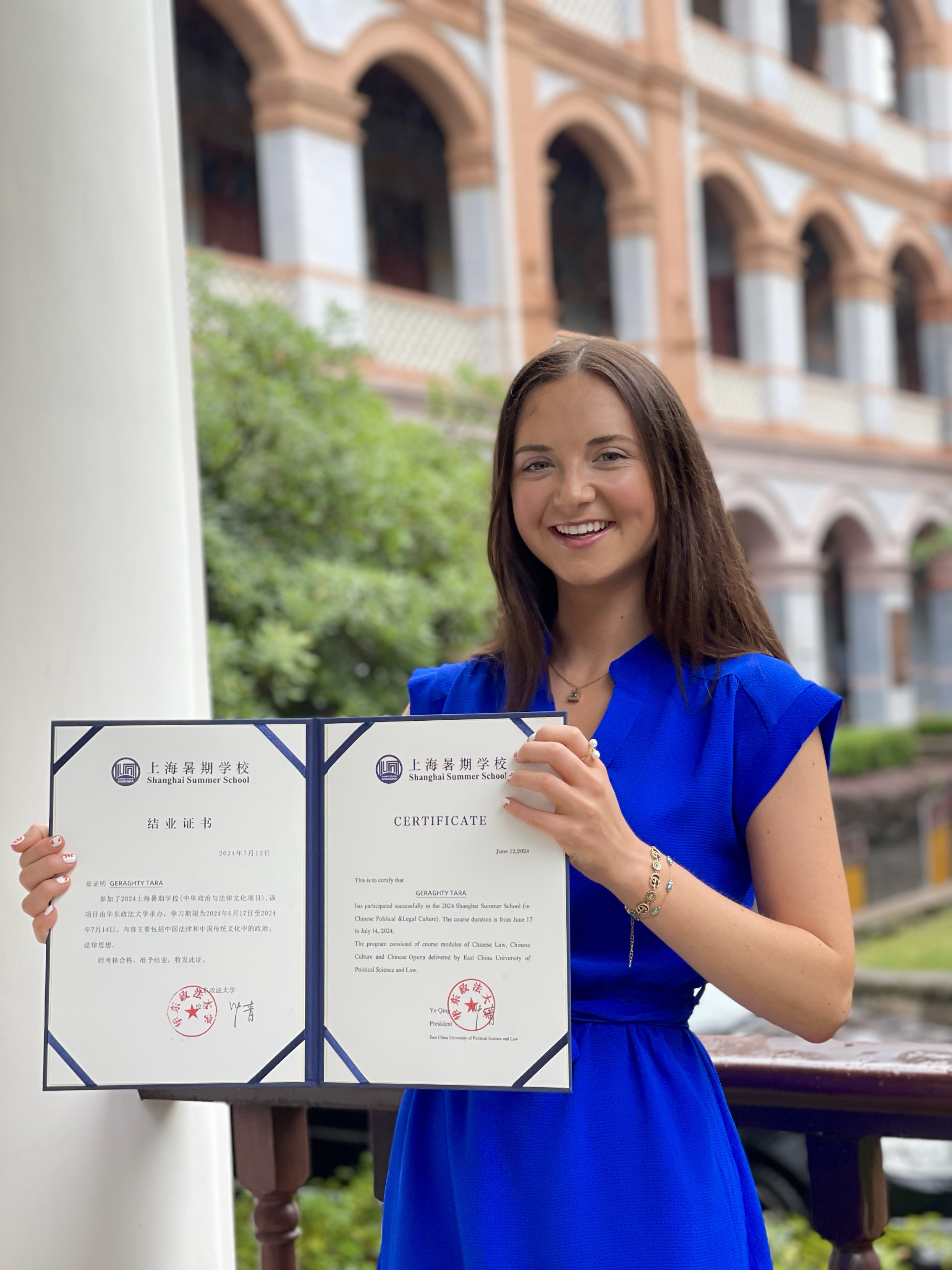 \'My Unforgettable Summer at ECUPL in Shanghai\' - A UCC Law Student&rsquo;s Experience