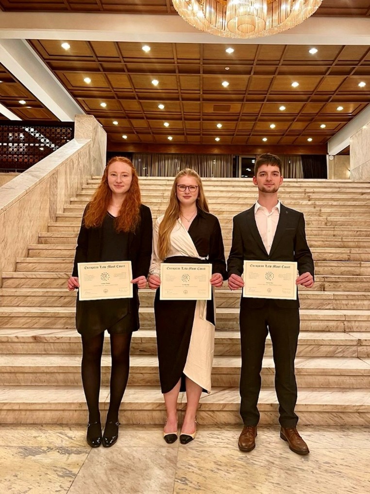 UCC Team Participates in Prestigious European Law Moot Court Competition in Sofia, Bulgaria