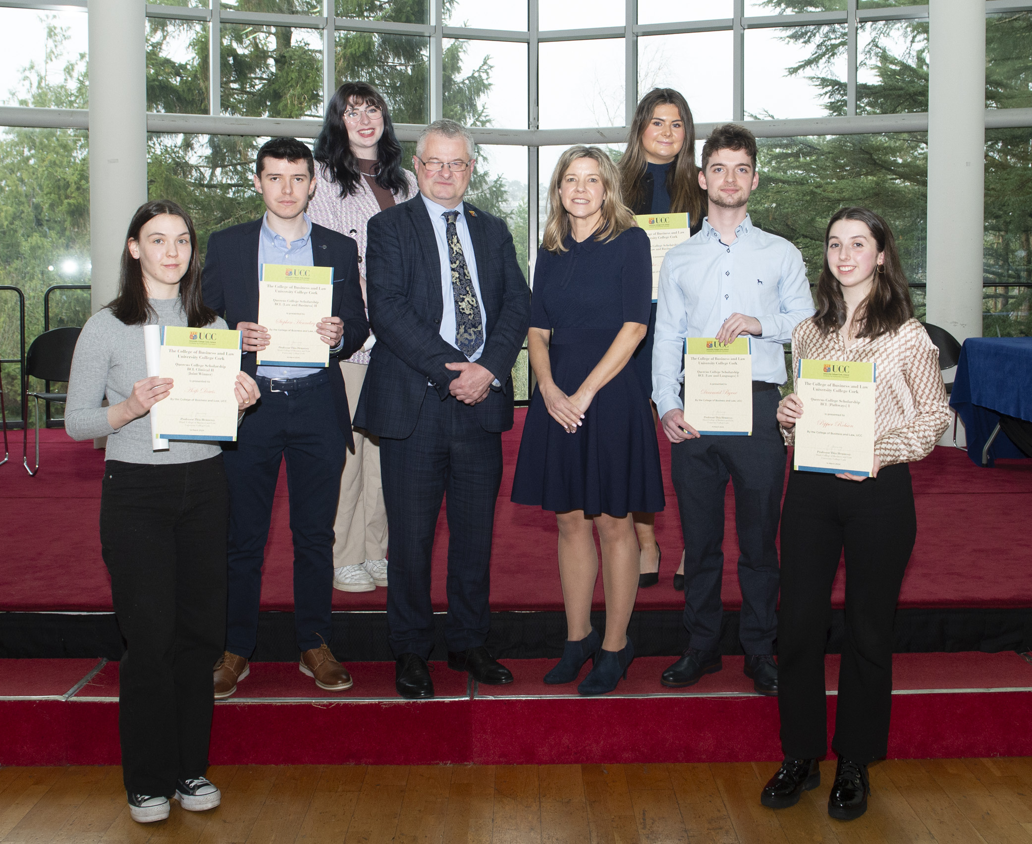 Student Achievements Celebrated at UCC's College of Business and Law Scholarship and Prizes Award Ceremony 2024
