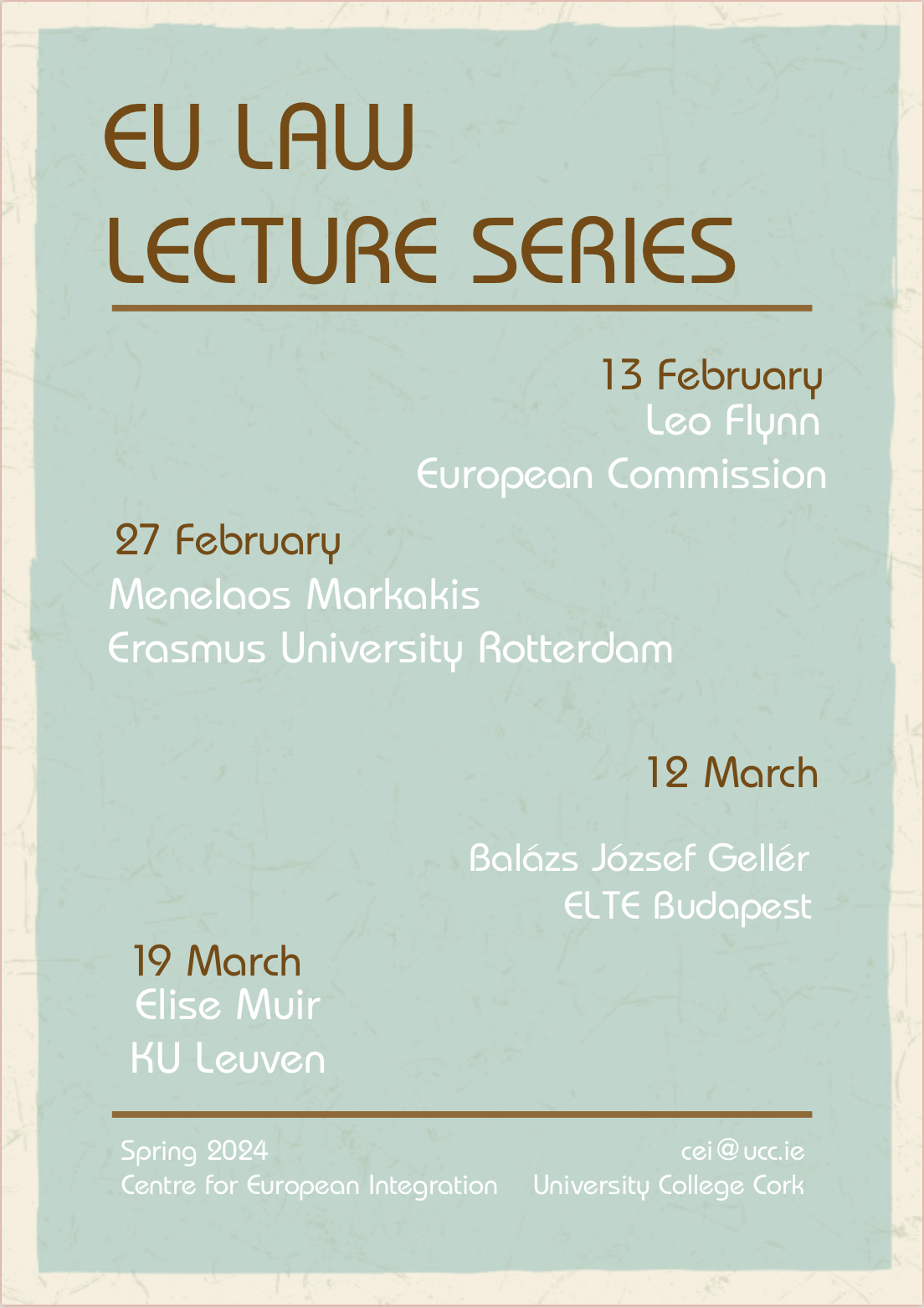 Register Now: EU Law Lecture Series
