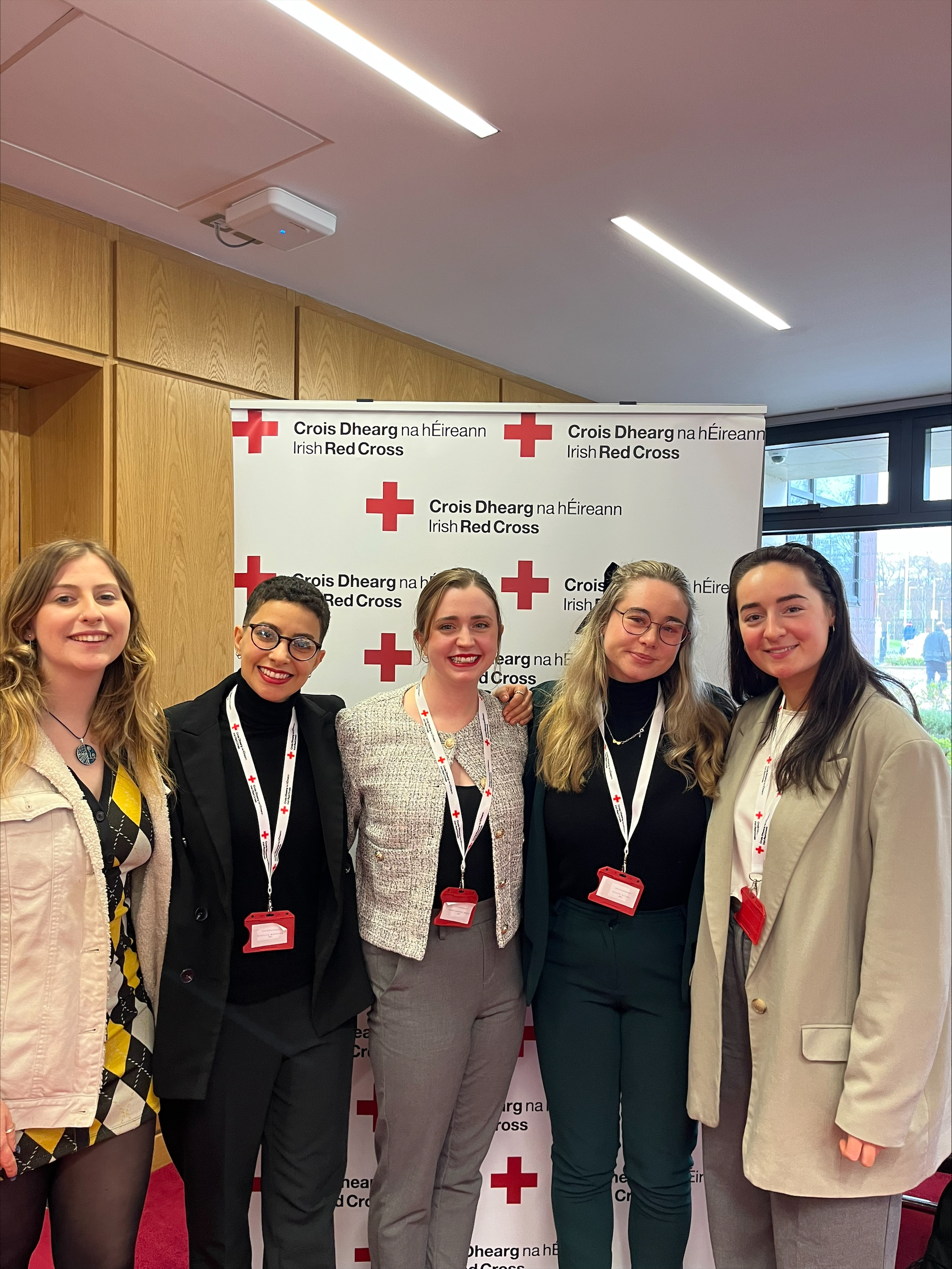 UCC Law team competes in the Irish Red Cross Corn Adomnáin competition