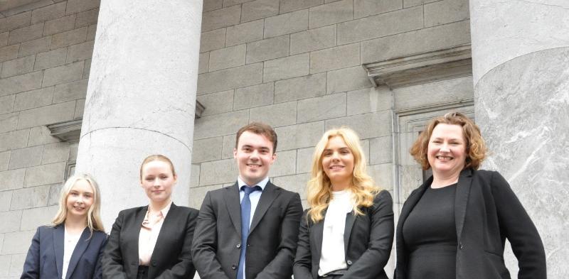 Students compete for James D Donegan Memorial Prize at first ever hybrid Annual UCC School of Law Gala Moot